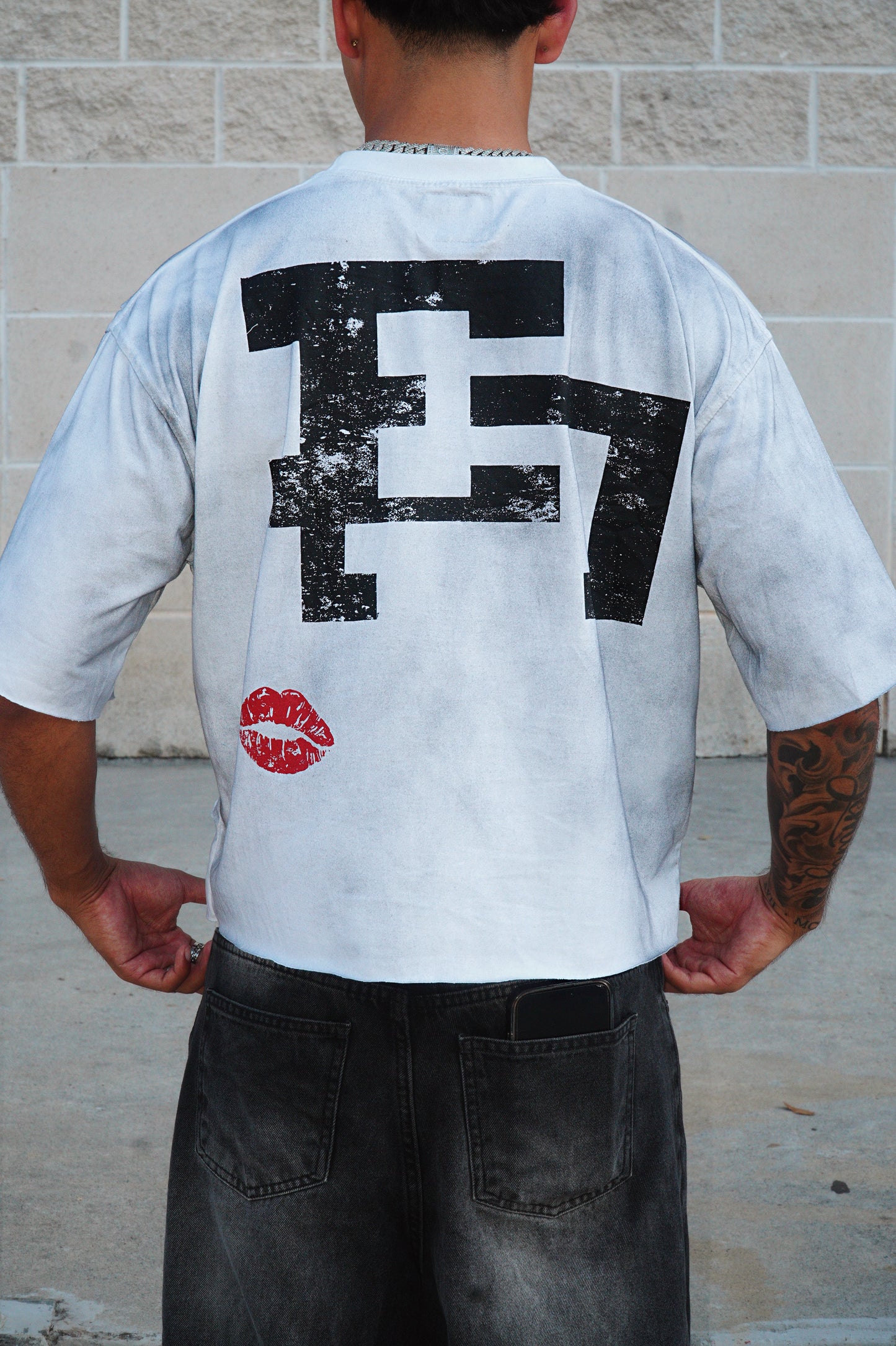 Unavailable - Cropped Tee Dirty “White”