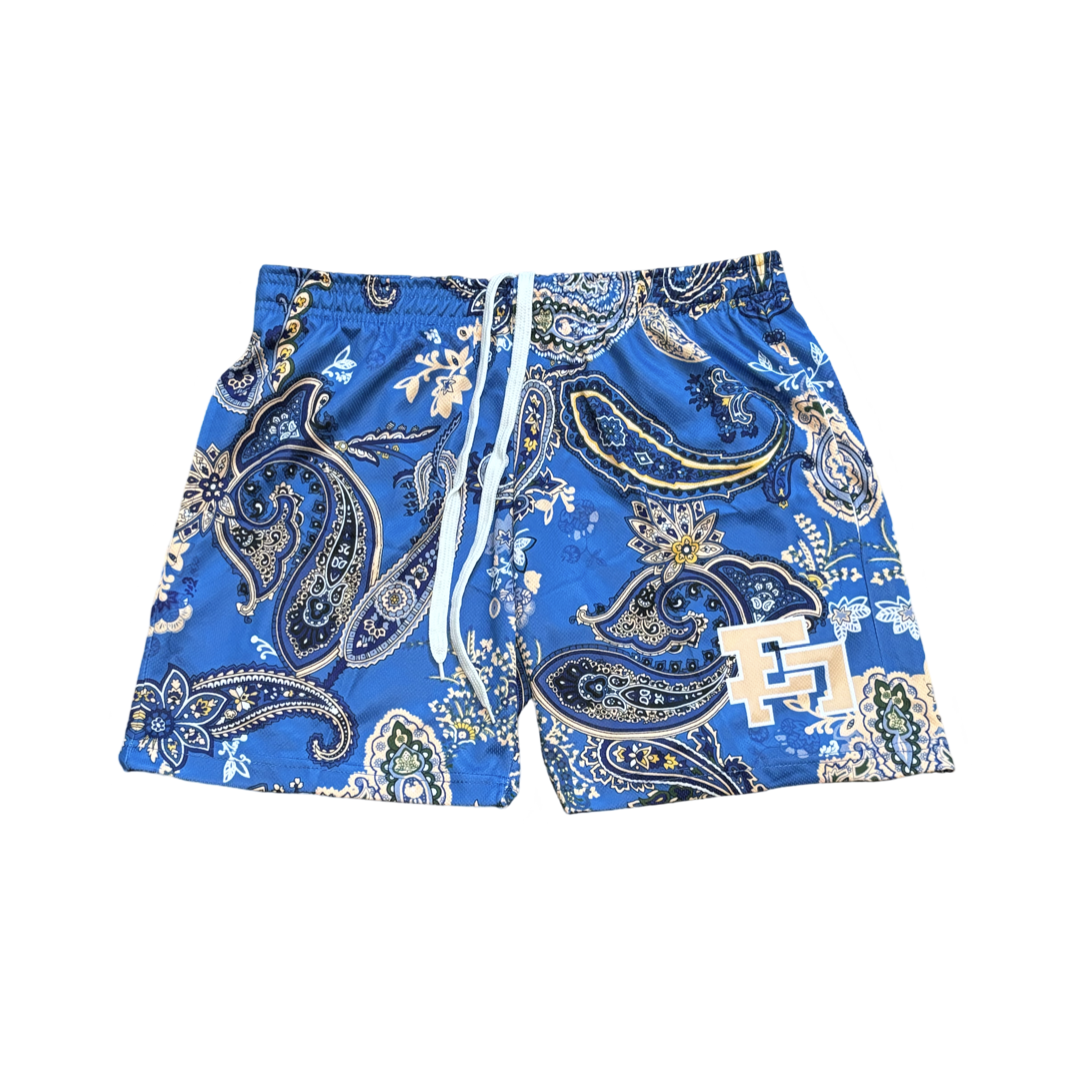 EM ® Basic Short "Blue Paisley"